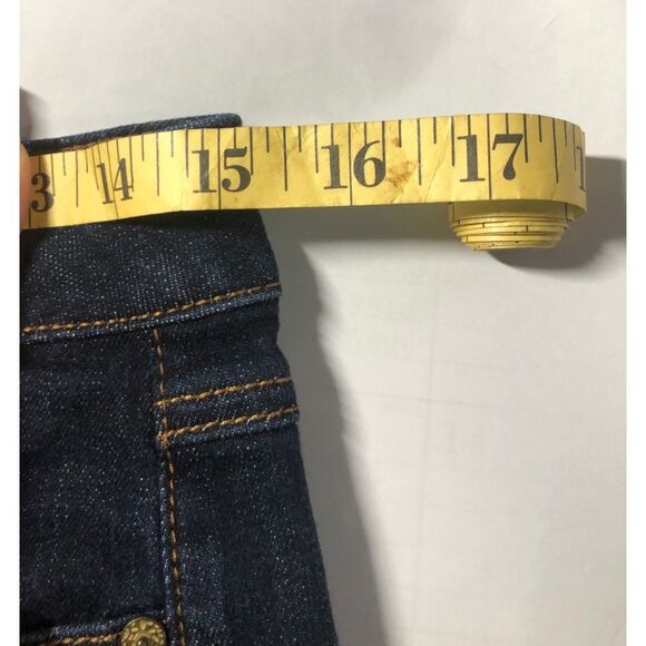 Cabi Size 4 High Straight Jeans #3386 Dark Wash - Picture 8 of 10